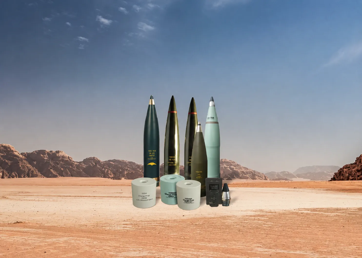 Elbit systems 155mm artilery shells. According to corruption-tracker.org some of these were likely part of the suspended NATO ammunition procurement - source: elbitsystems.com (upscaled)