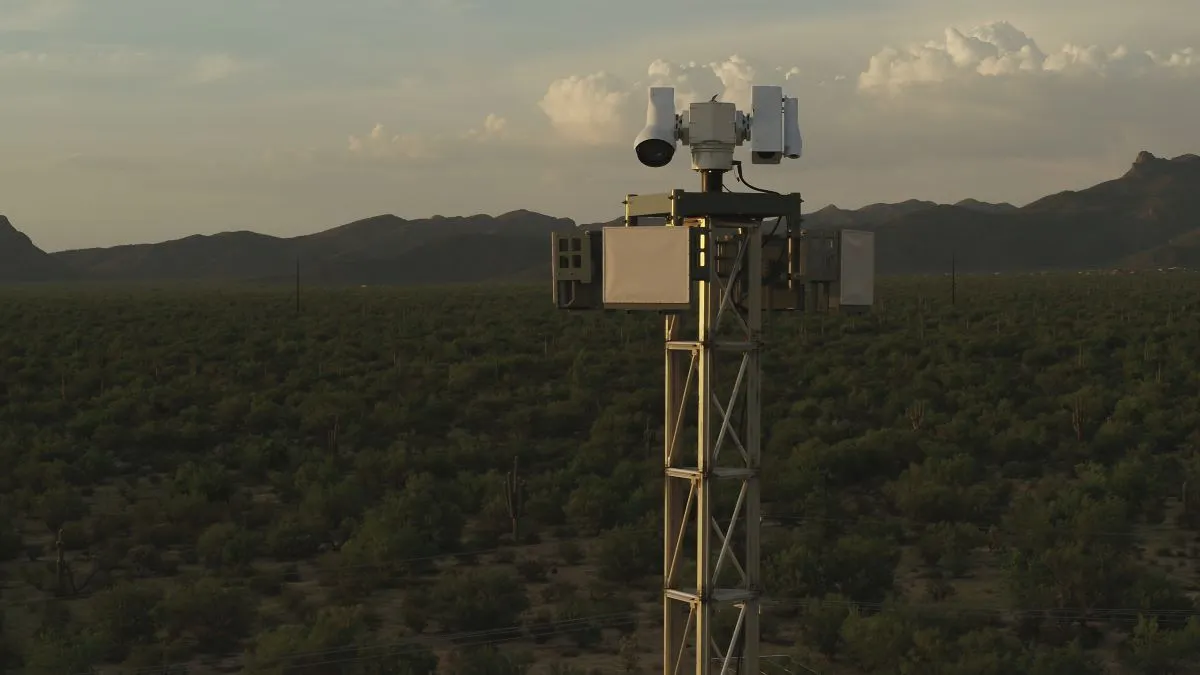 Elbit Systems of America’s intelligent autonomous trailer-mounted surveillance towers - retrieved from the official website of Elbit America